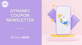 Dynamic Coupon Email Newsletter Campaigns
